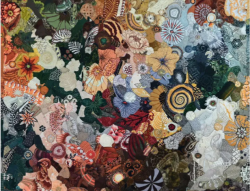 Carly Mul teaching workshop Freestyle Color Collage